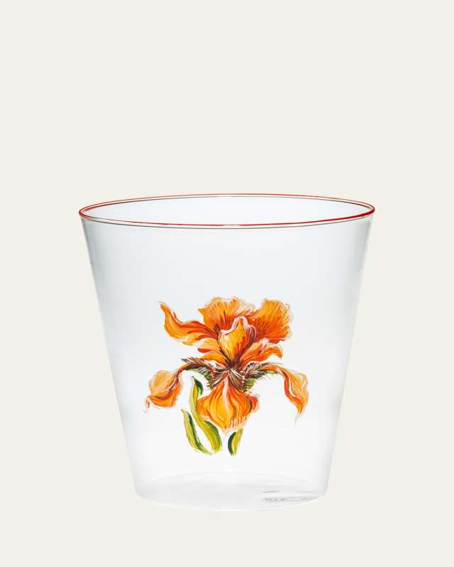 Orchid Drinking Glass, 12 oz.